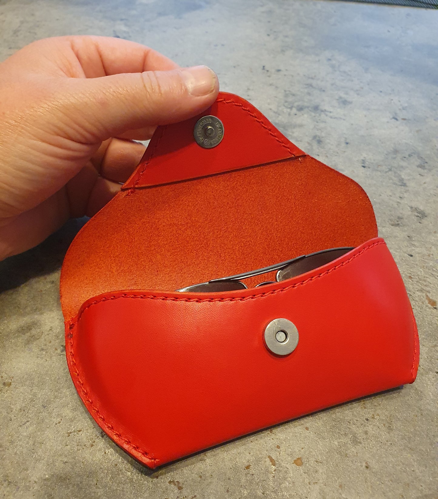 Leather Glasses Case