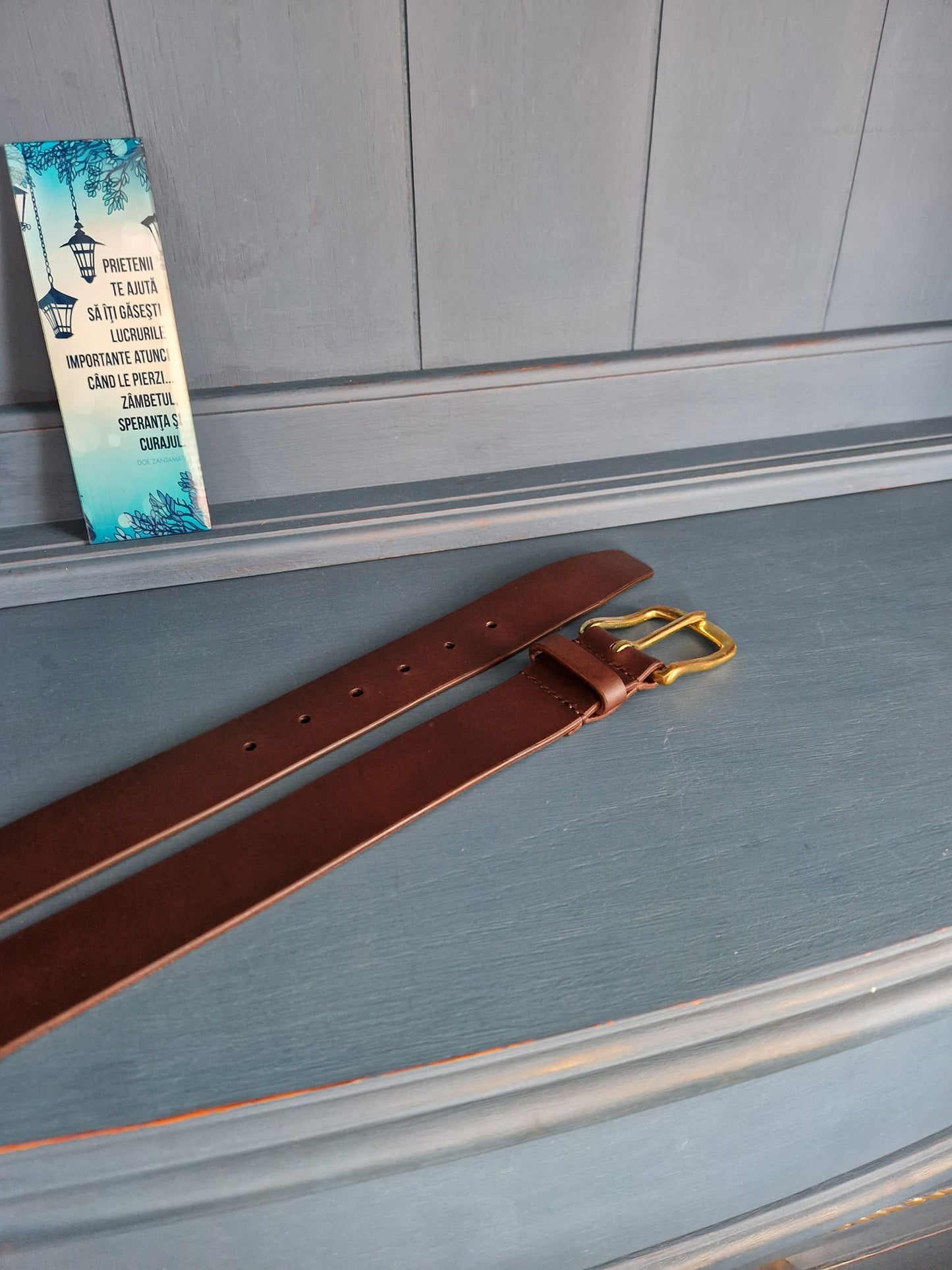 Bridle Leather Mens Belt