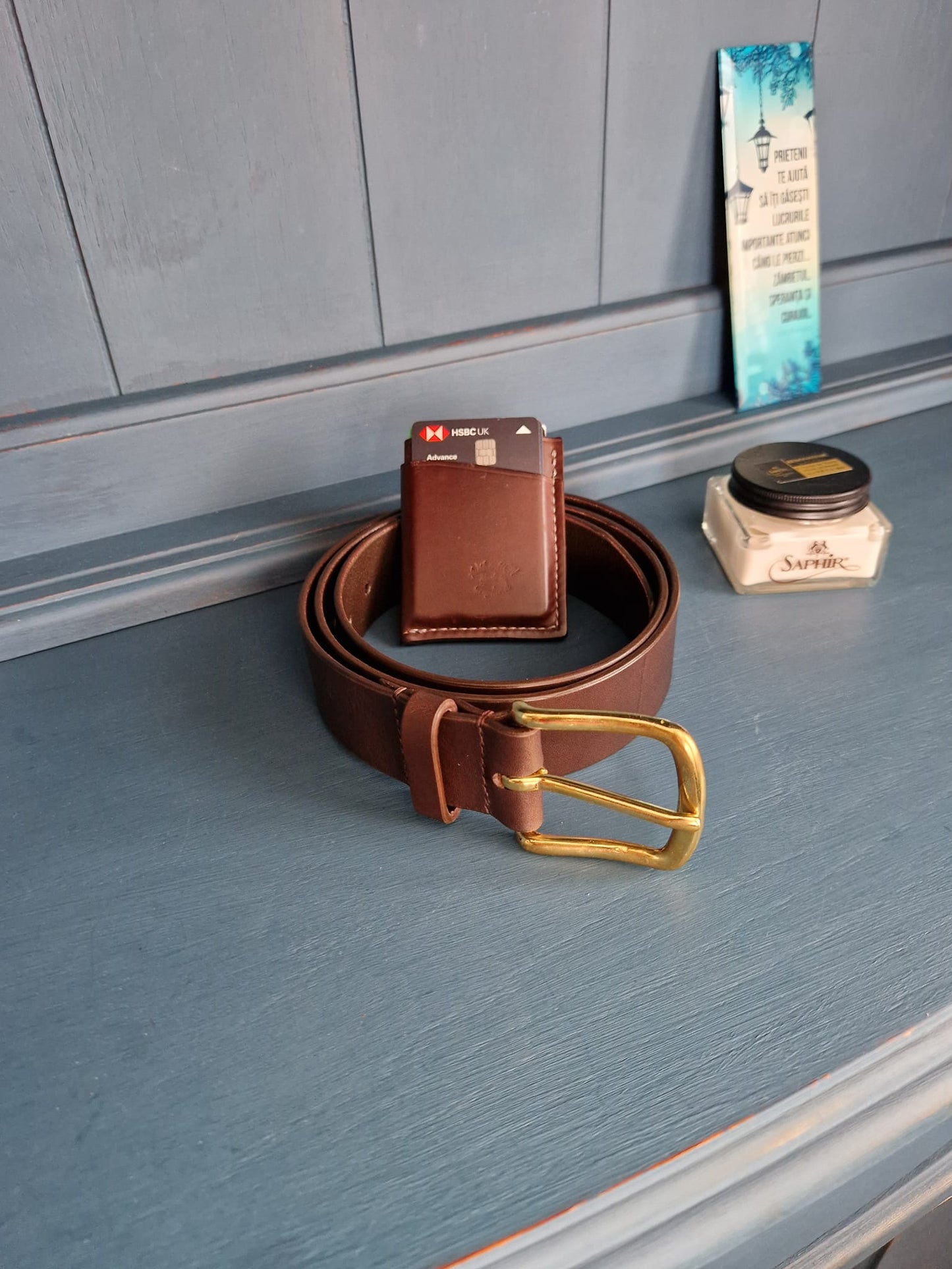 Bridle Leather Mens Belt