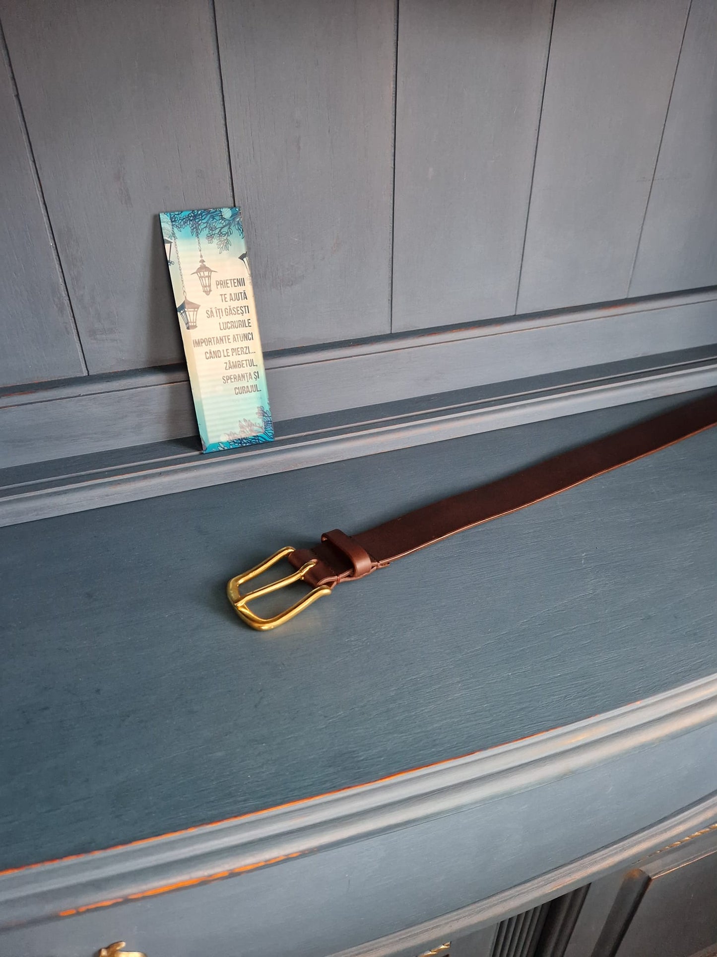 Bridle Leather Mens Belt