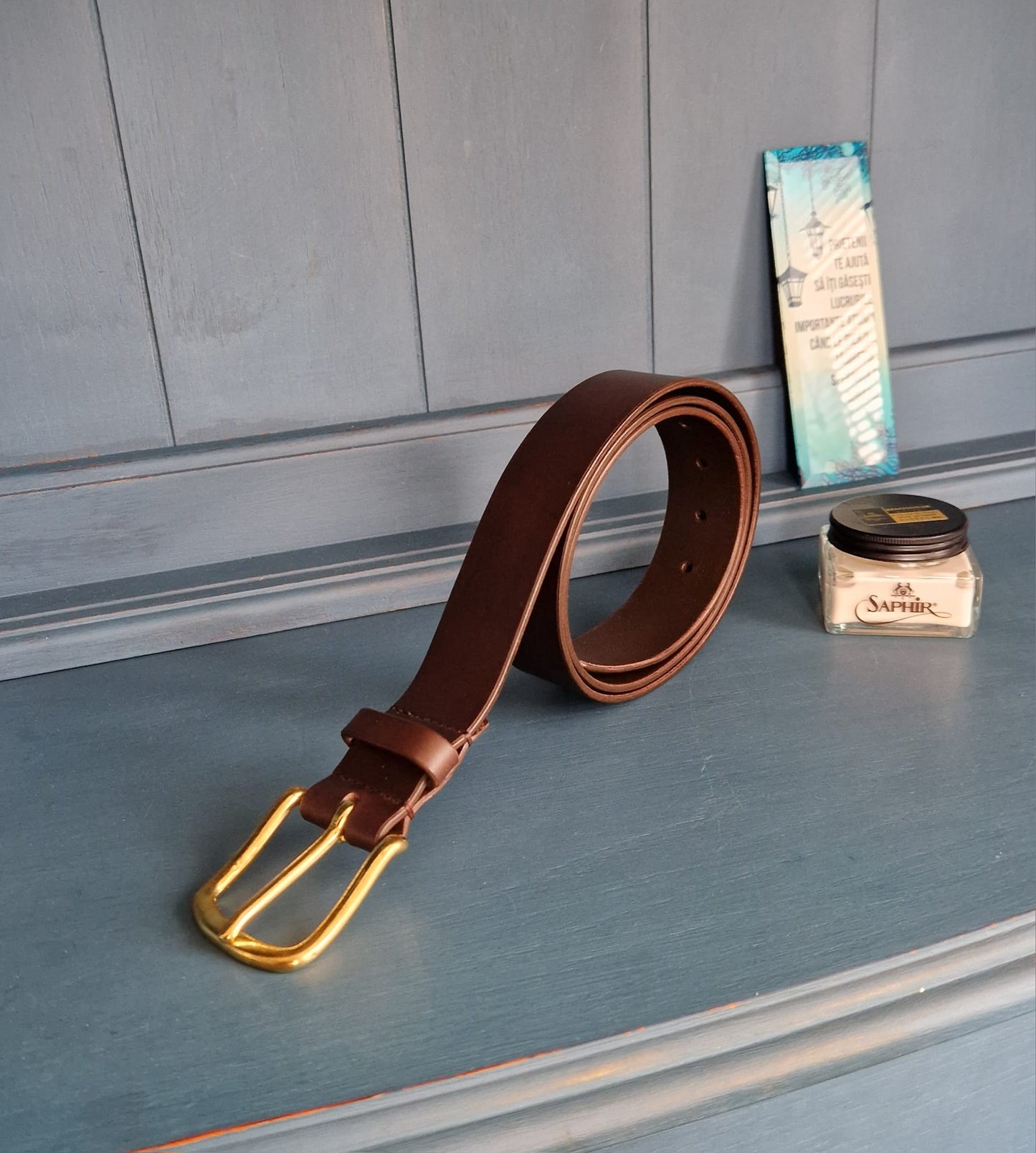 Bridle Leather Mens Belt