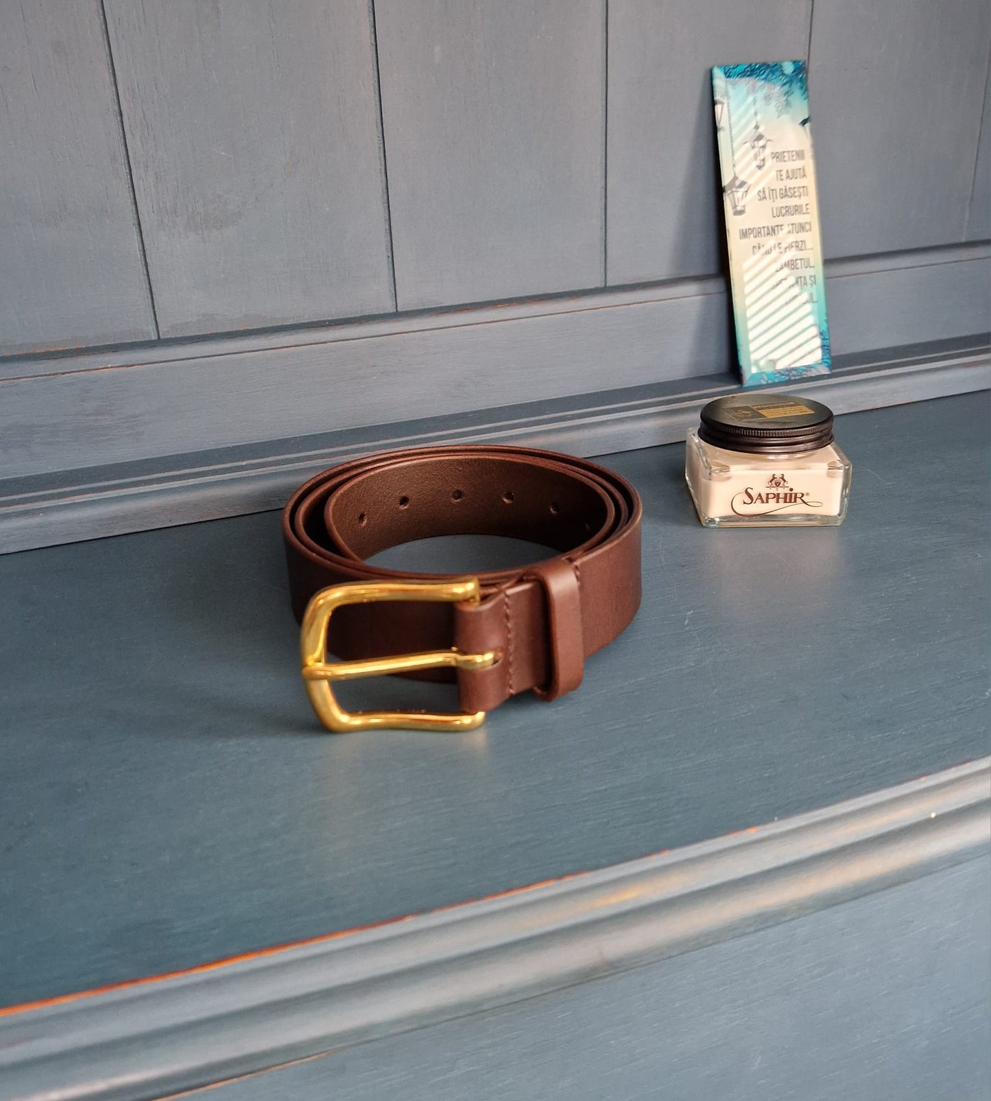 Bridle Leather Mens Belt