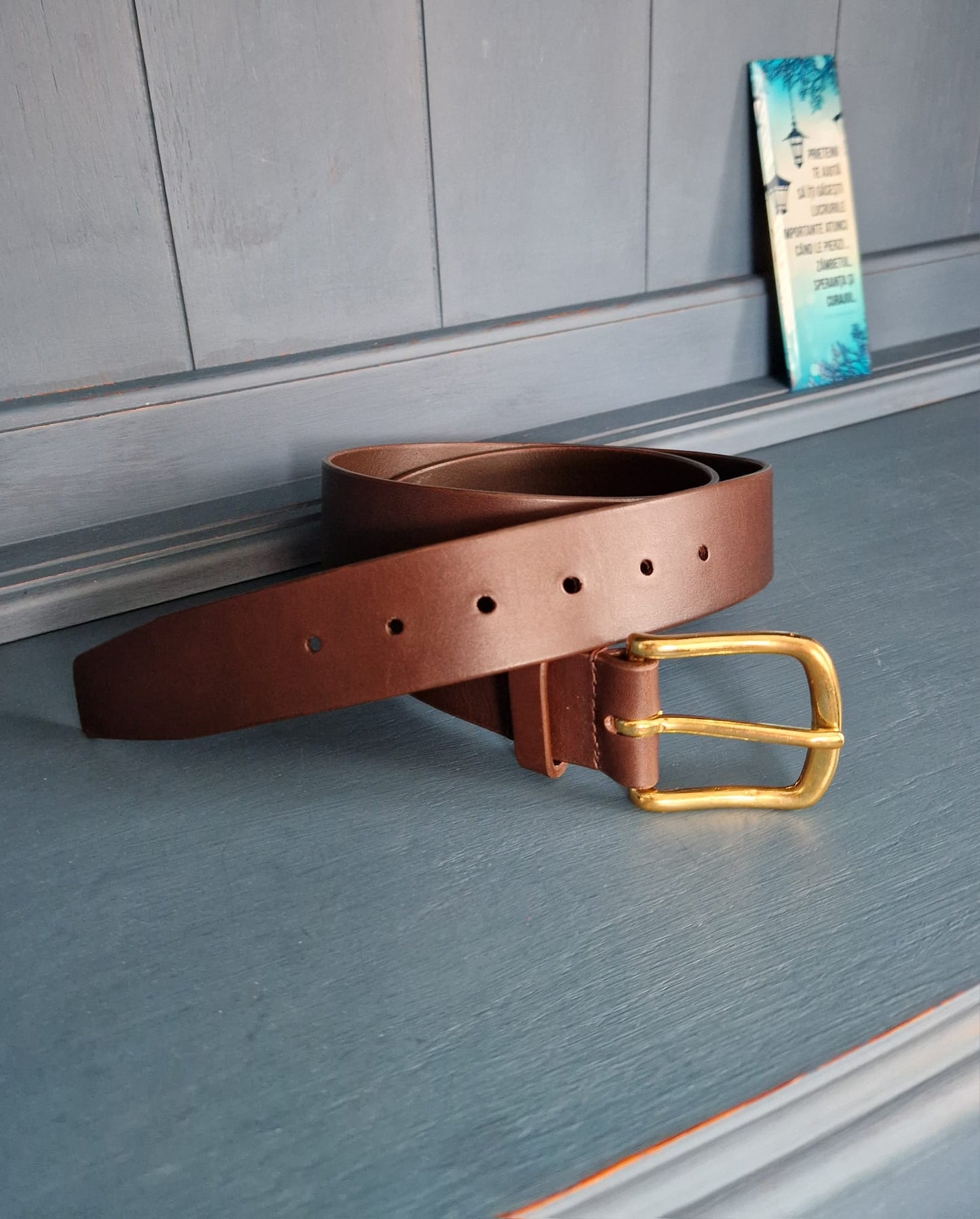 Bridle Leather Mens Belt