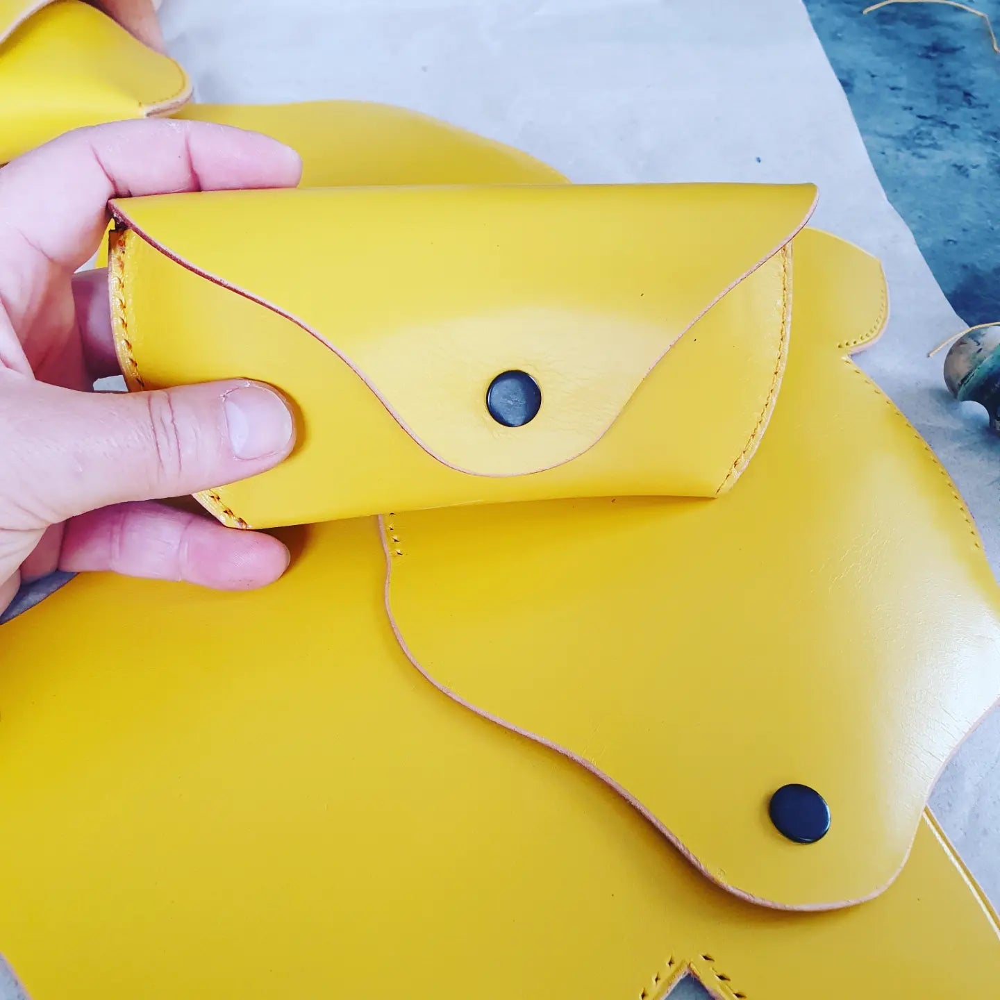 Leather Glasses Case