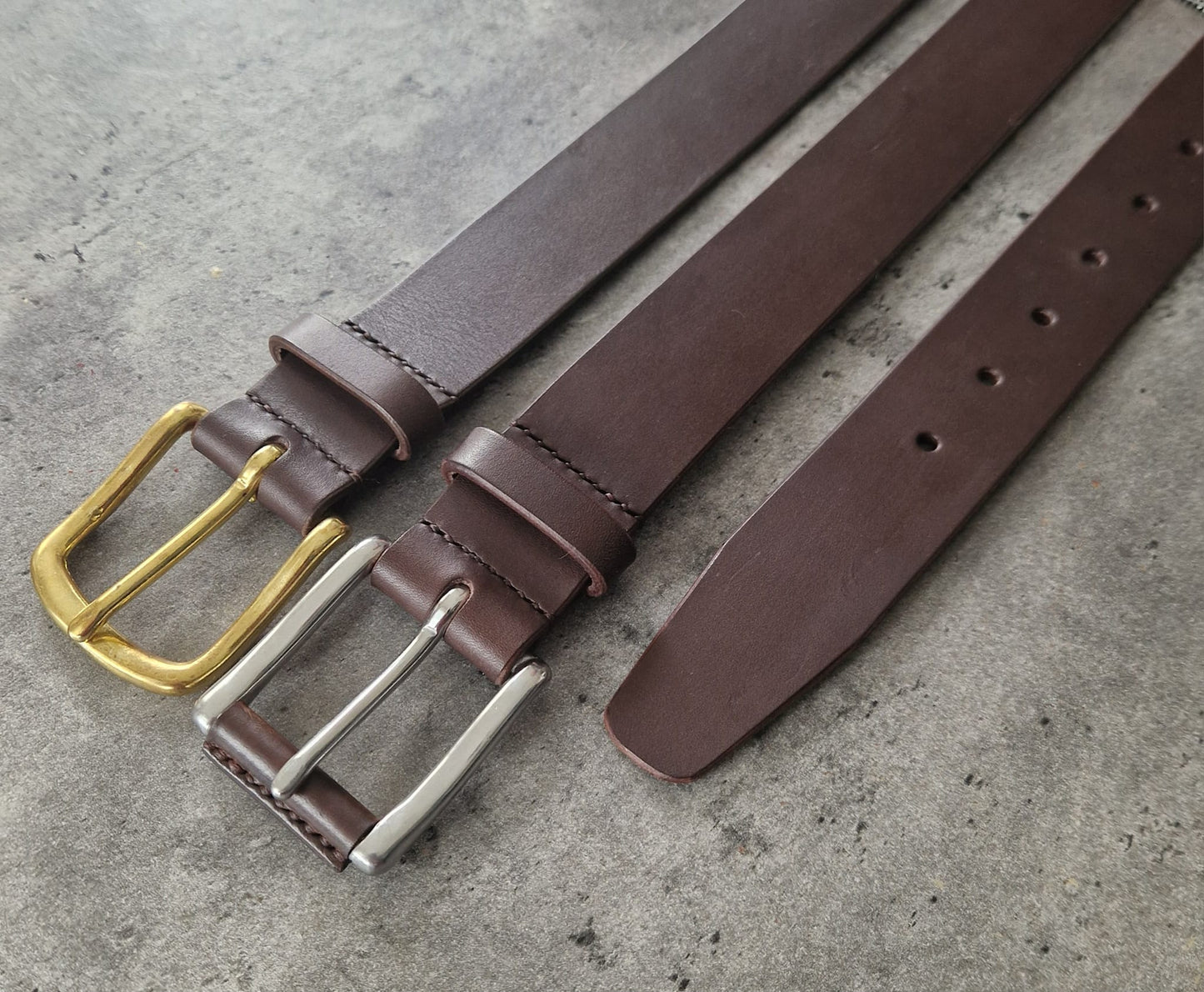 Bridle Leather Mens Belt
